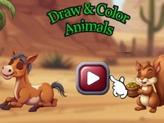 Draw & Color Animals