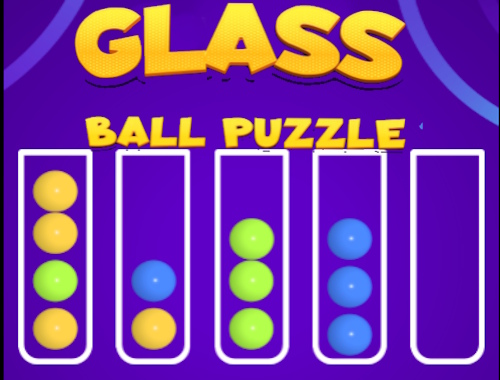 ガラスボールパズル .