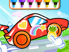 Coloring Book: Racing Car