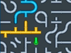 Connect The Pipes Water Puzzle