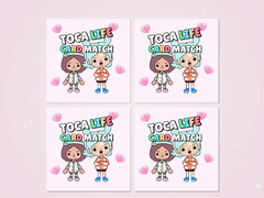 Toca Life Memory Card Match