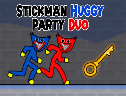 Stickman Huggy Party Duo