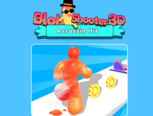 Blob Shooter 3D Assassin Hit.