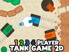 1 2 3 4 Player Tank Game 2D