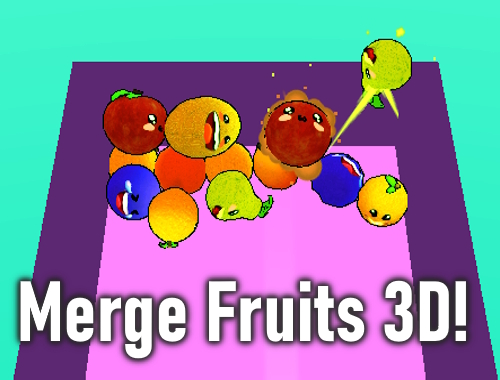 フルーツ3Dをマージ！ .