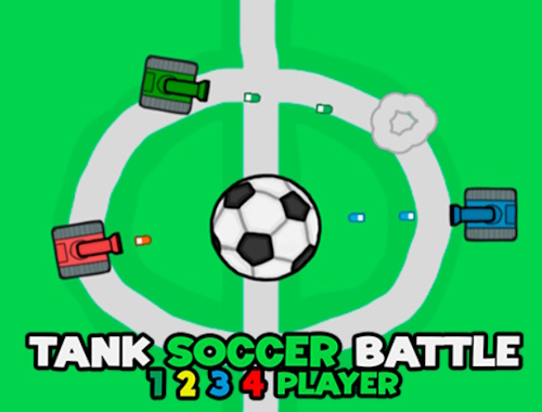 タンクサッカーバトル1 2 3 4プレーヤー .