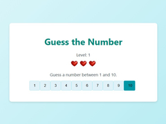 Guess The Number