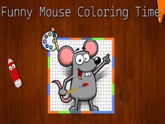 Funny Mouse Coloring Time