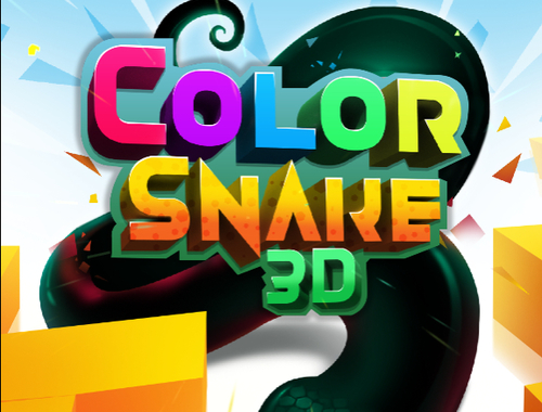 カラーヘビ3d .