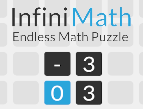 Infini Math Endless Math Puzzle.