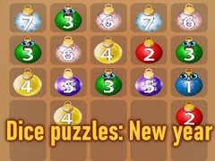 Dice puzzles: New year