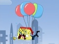 Balloons save Spongebob