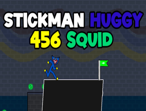 Stickman Huggy 456 Squid .