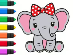 Coloring Book: Elephant