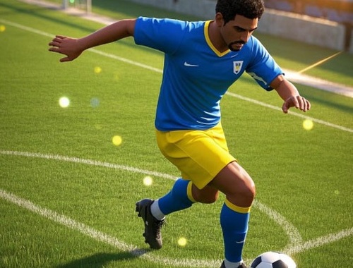 本物のサッカー .