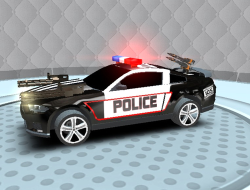 パトカー .