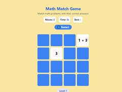 Math Match Game