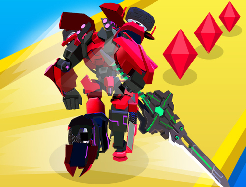 ロボットランナーの戦い .