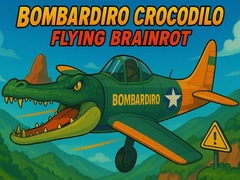 Bombardiro Crocodilo Flying Brainrot