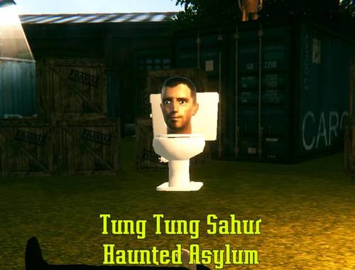 Tung Tung Sahur Haunted Asylum .