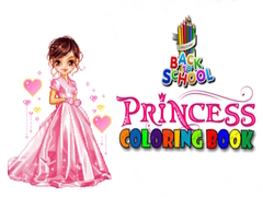 Back To School Princess Coloring Book