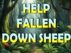 Help Fallen Down Sheep Baby