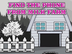 Find The Phone From Milk Farm