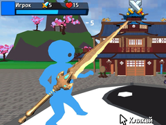 Obby Stickman  On Swords