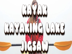 Kayak Kayaking Lake Jigsaw