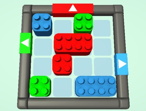 ねじれたブロック 
