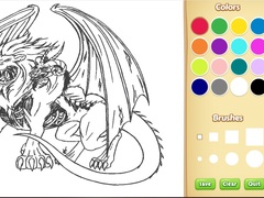 Dragon Chimera Coloring Book