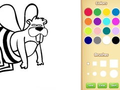 Funny Animal Coloring Book for Kids