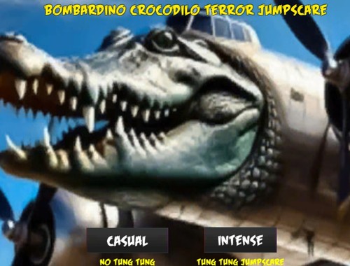 Bombardino Crocodilo：テロジャンプスケア 
