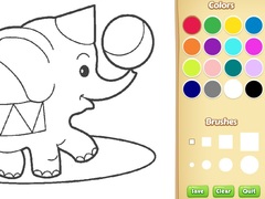 Simple Animal Coloring Book for Kids