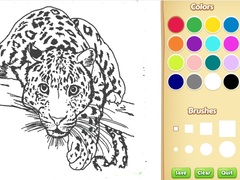Realistic Animals Coloring Book for Kids