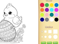 Easter Coloring Book for Kids