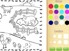 Farming Coloring Book For Kids