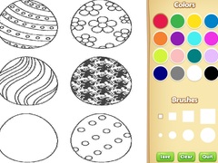 Easter Eggs Coloring Book for Kids