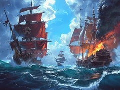 Pirate Ships: Build and Fight
