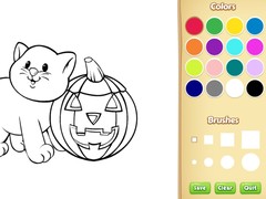 Halloween Coloring Book