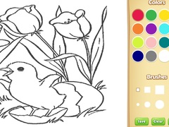 Flowers Coloring Book For Kids