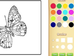 Butterflies Coloring Book for Kids