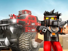 Blocky Cars: Car Battle