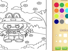 Labubu Coloring Book For Kids