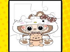 Labubu Jigsaw Puzzles for Kids Game