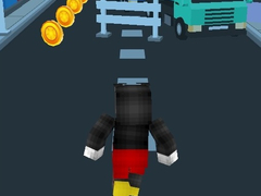 Craft Boy Runner Game