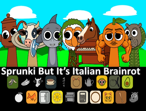Sprunkiしかし、それはイタリアのBrainrotです .