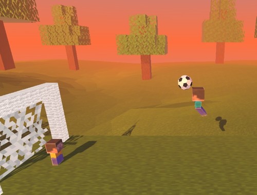 ブロックヘッドサッカー .