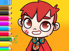 Coloring Book: Avatar World Schoolboy