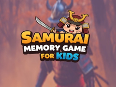 Samurai Memory Game For Kids
